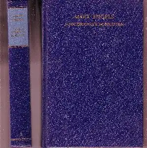 Marx, Karl und Friedrich Engels