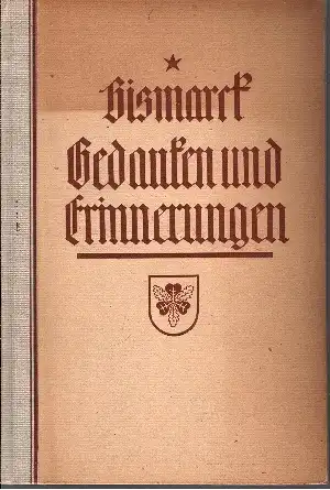 von Bismarck, Fürst Otto