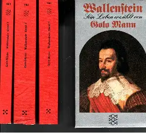 Wallenstein - Sein Leben erzählt von Golo Mann 3 Bände in einer Einsteckhülle