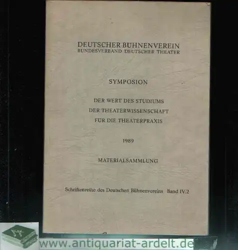 Bundesverband deutscher Theater (Herausgeber)