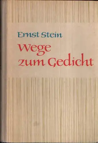 Stein, Ernst