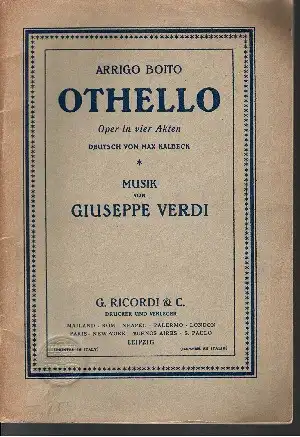 Arrigo Boito und Max Kalbeck