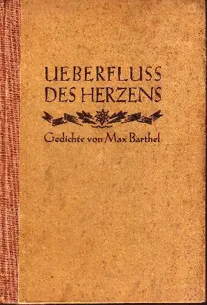 Bueberfluß des herzens barthel