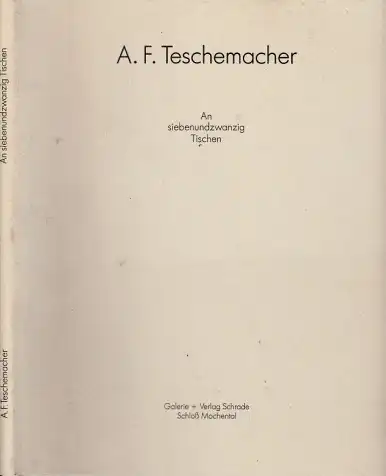 Teschemacher, A.F