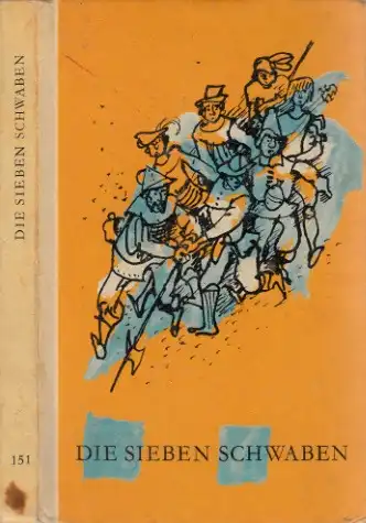 Die sieben Schwaben und andere Volksbücher Illustrationen von Gerhard Lahr