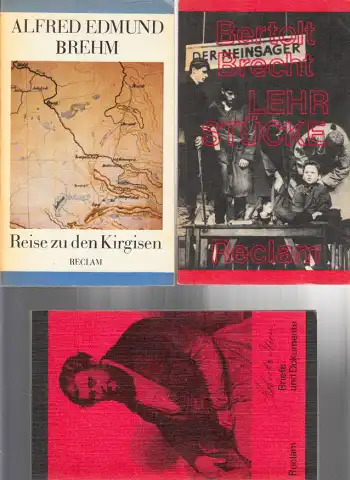 Brecht, Bertolt, Alfred Edmund Brehm und Robert Blum