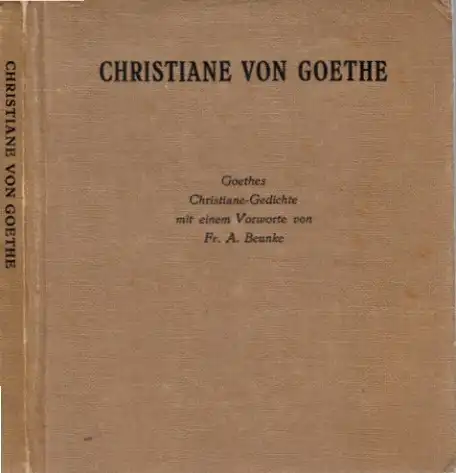 von Goethe, Christiane
