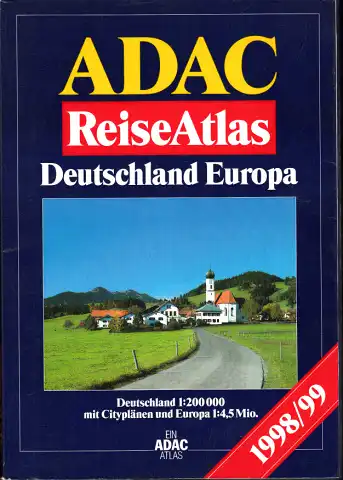 ADAC Reise Atlas Deutschland, Europa