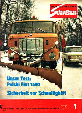 Der deutsche Straßenverkehr - Zeitschrift für Verkehr und Wirtschaft - Hefte 1, 2, 3, 4, 5, 6, 7, 8, 9, 10, 11, 12/1974 12 Hefte