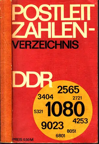 Ministerium für Post- und Fernmeldewesen der DDR  (Herausgeber)