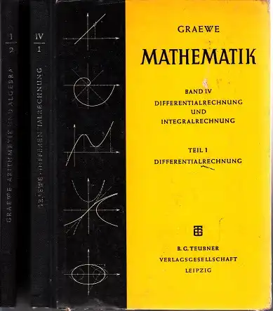 Mathematik unter besonderer Berücksichtigung von Physik und Technik Band 1/ Teil 2 und Band 4/ Teil 1 2 Bücher
