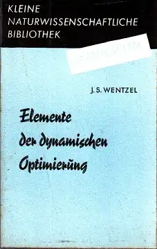 Elemente der dynamischen Optimierung - Kleine naturwissenschaftliche Bibliothek Reihe Mathematik, Band 4