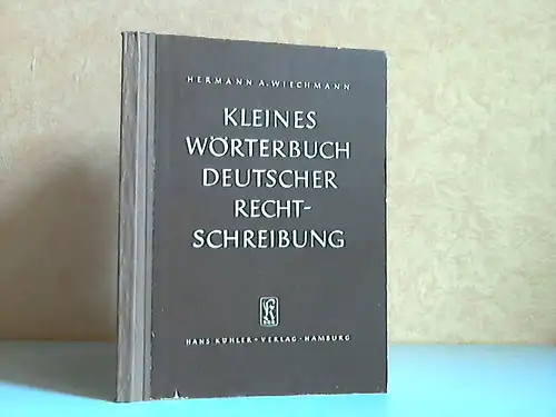 Wiechmann, Hermann A