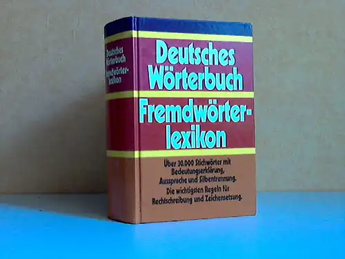 Deutsches Wörterbuch, Fremdwörter-Lexikon