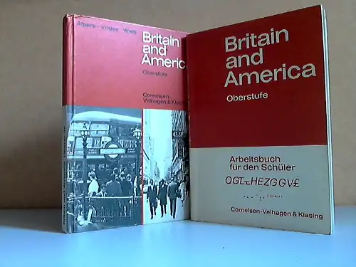 Britain and America + Britain and America, Arbeitsbuch für den Schüler - Neue Ausgabe, Oberstufe 2 Bücher