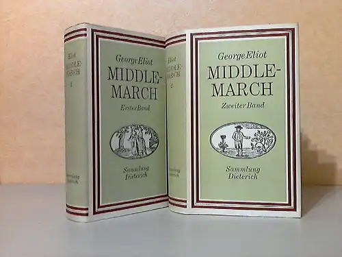 Middlemarch erster und zweiter Band Sammlung Dieterich Band 381, 382