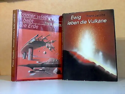 Immer wieder bebt die Erde + Ewig leben die Vulkane 2 Bücher