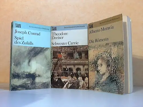Moravia, Alberto, Joseph Conrad und Theodore Dreiser