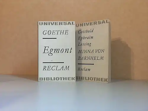 Lessing, Gotthold Ephraim und Johann Wolfgang Goethe