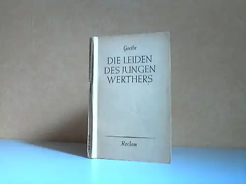 Von Goethe, Johann Wolfgang