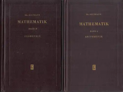 Mathematik Band 1: Arithmetik + Band 2: Geometrie 2 Bücher
