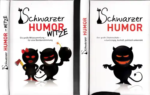Schwarzer Humor + Schwarzer Humor, Witze 2 Bücher
