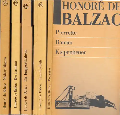 De Balzac, Honore