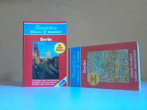 Berlin - Baedekers Reiseführer + Stadtplan zum Taschenbuch
