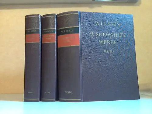Ausgewählte Werke in drei Bänden