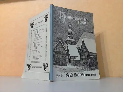 Heimatkalender 1958 für den Kreis Bad Liebenwerda