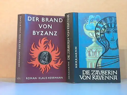 Der Brand von Byzanz + Die Zauberin von Ravenna 2 Bücher