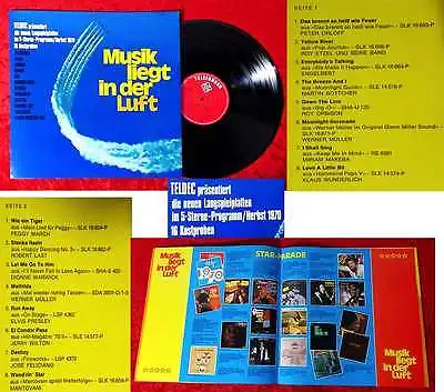 LP Musik liegt in der Luft Teldec Langspielplatten Herbst 1970 Elvis Presley