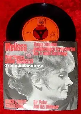 Single Peter Thomas: Melissa (Francis Durbridge) 1966