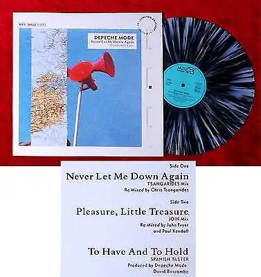 Maxi Depeche Mode: Nerver let me down again (Limited Edition coloured vinyl) D87