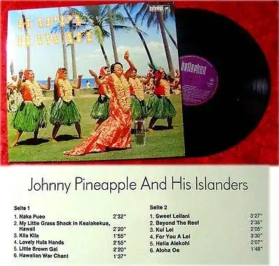 LP Johnny Pineapple and his Islanders Happy Hawaii
