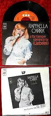 Single Raffaella Carra: A Far l´amore comincia tu (Liebelei) (CBS 4771) D 1977