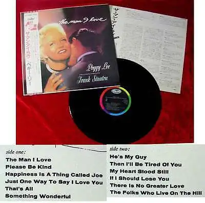 LP Peggy Lee & frank Sinatra: The Man I Love (Japan)