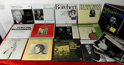 30 Langspielplatten Gesprochenes Wort / Literatur / Theater / Satire...