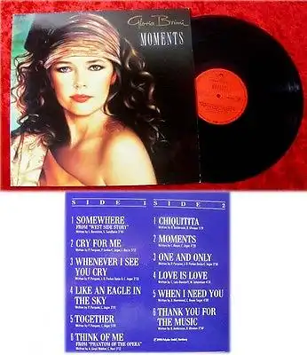 LP Gloria Bruni Moments Signiert Original Autogramm 198