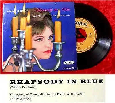 EP Paul Whiteman Rhapsody in Blue 1960 George Gershwin