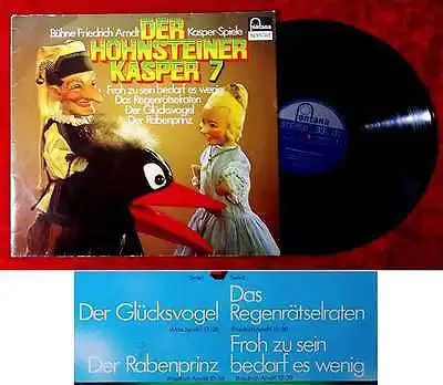 LP Der Hohensteiner Kasper 7 - Bühne Friedrich Arndt (Fontana 6434 137) D