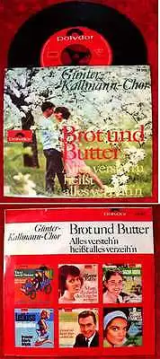 Single Günter Kallmann Chor: Brot und Butter (Polydor 52 513) D 65