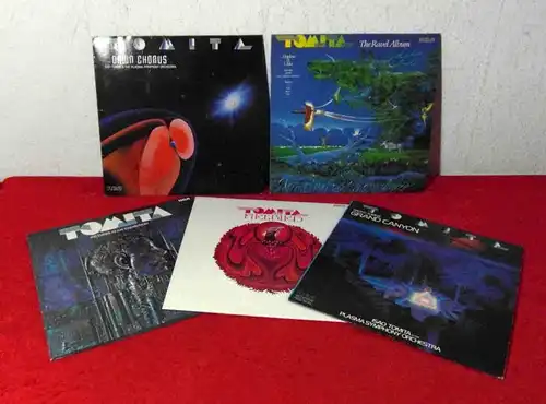 5 Langspielplatten TOMITA - Vinylsammlung -
