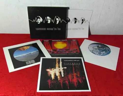 8 Langspielplatten TANGERINE DREAM - Vinylsammlung - incl. Box Set