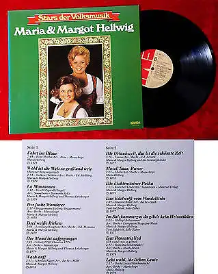 LP Maria & Margot Hellwig: Stars der Volksmusik (EMI 30 292 7 Club Edition) D 79