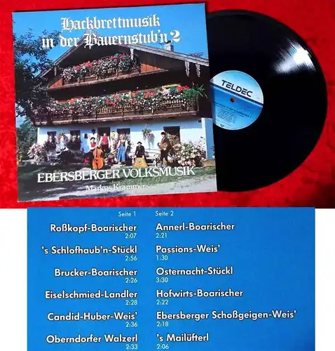 LP Ebersberger Volksmusik Markus Krammer: Hackbrettmusik in der Bauernstub´n 2
