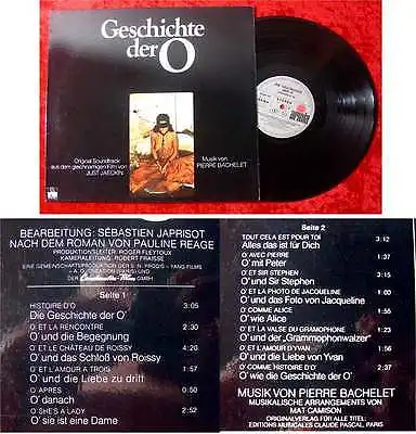 LP Geschichte der O - Soundtrack Pierre Bachelet
