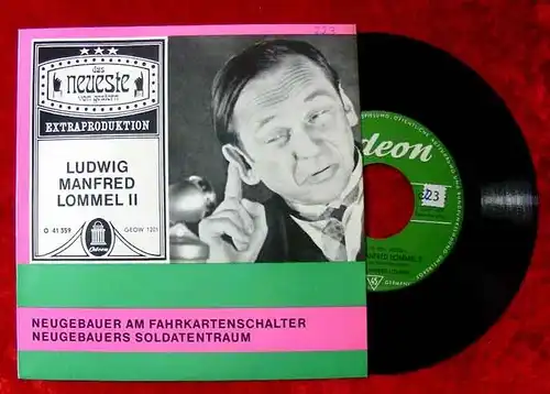EP Ludwig Manfred Lommel II Neugebauer am Fahrkartensch