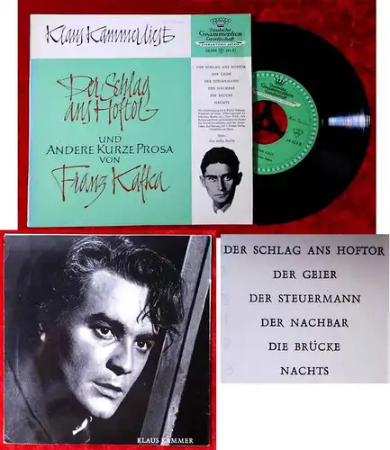 EP Klaus Kammer liest Franz Kafka - Schlag ans Hoftor (DGG 34 024) D