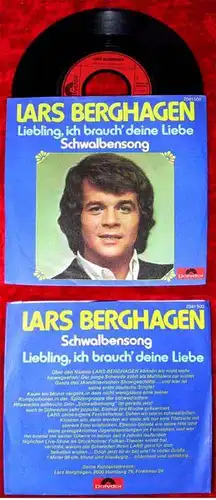 Single Lars Berghagen: Liebling, ich brauch deine Liebe (Polydor 2041 500) D1973